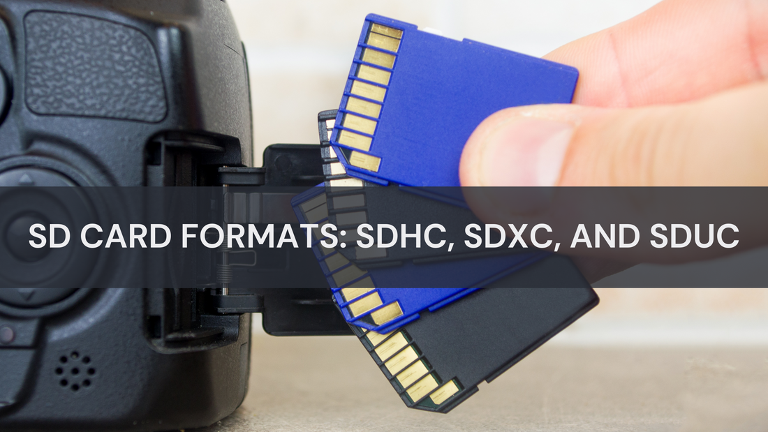 Understanding SD Card Formats: SDHC, SDXC, and SDUC