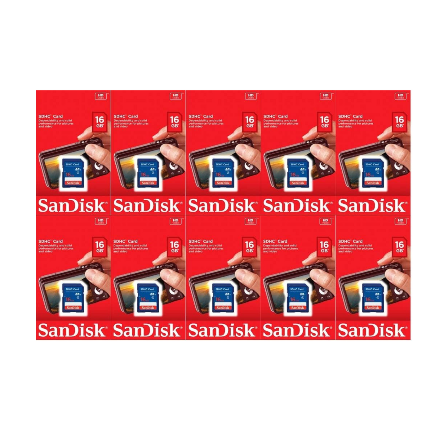 Sandisk Class 4 SDXC Flash Memory Card, SD Card