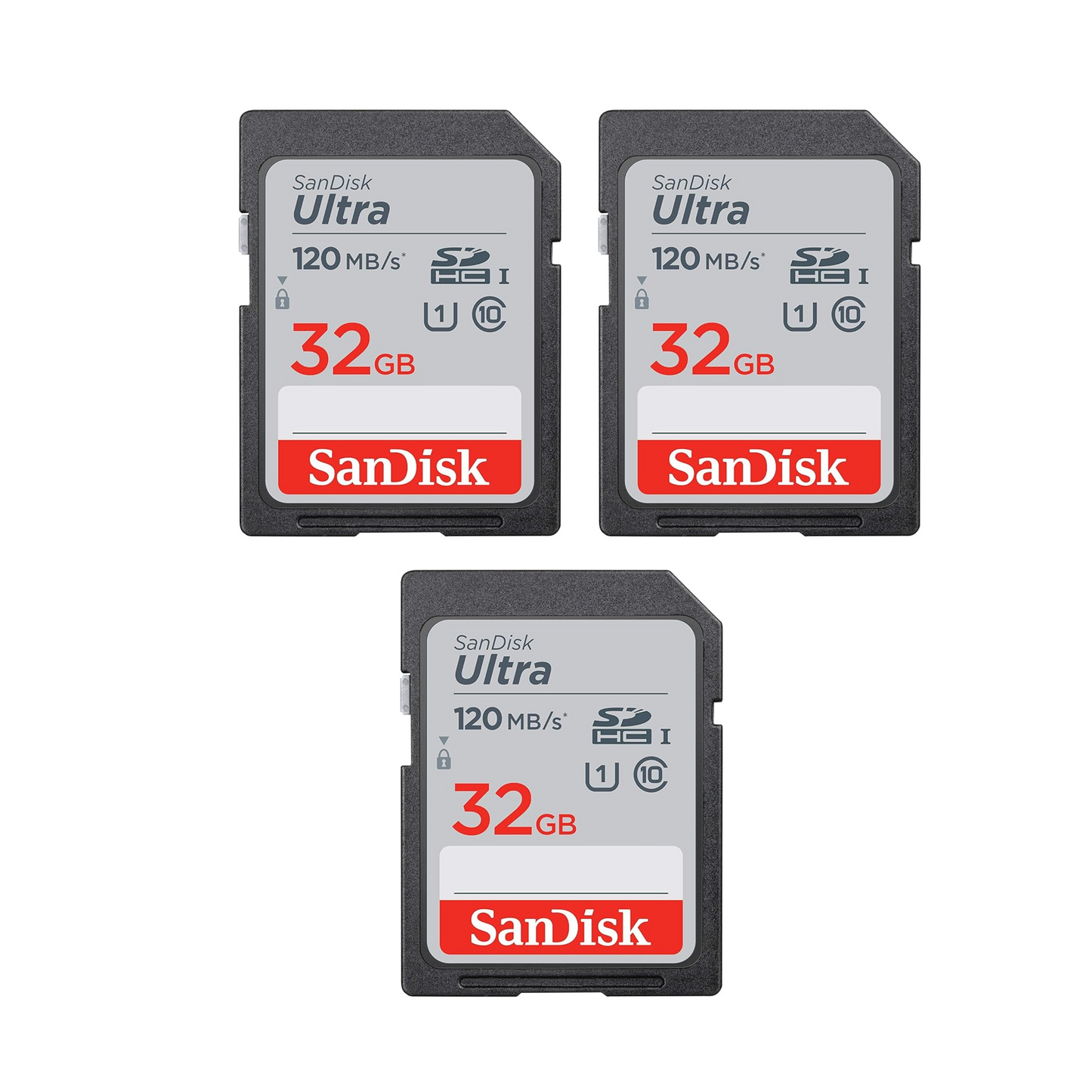 SanDisk Ultra SDXC UHS-I, SD Card for Digital Cameras, Full HD Video and Everyday Photography