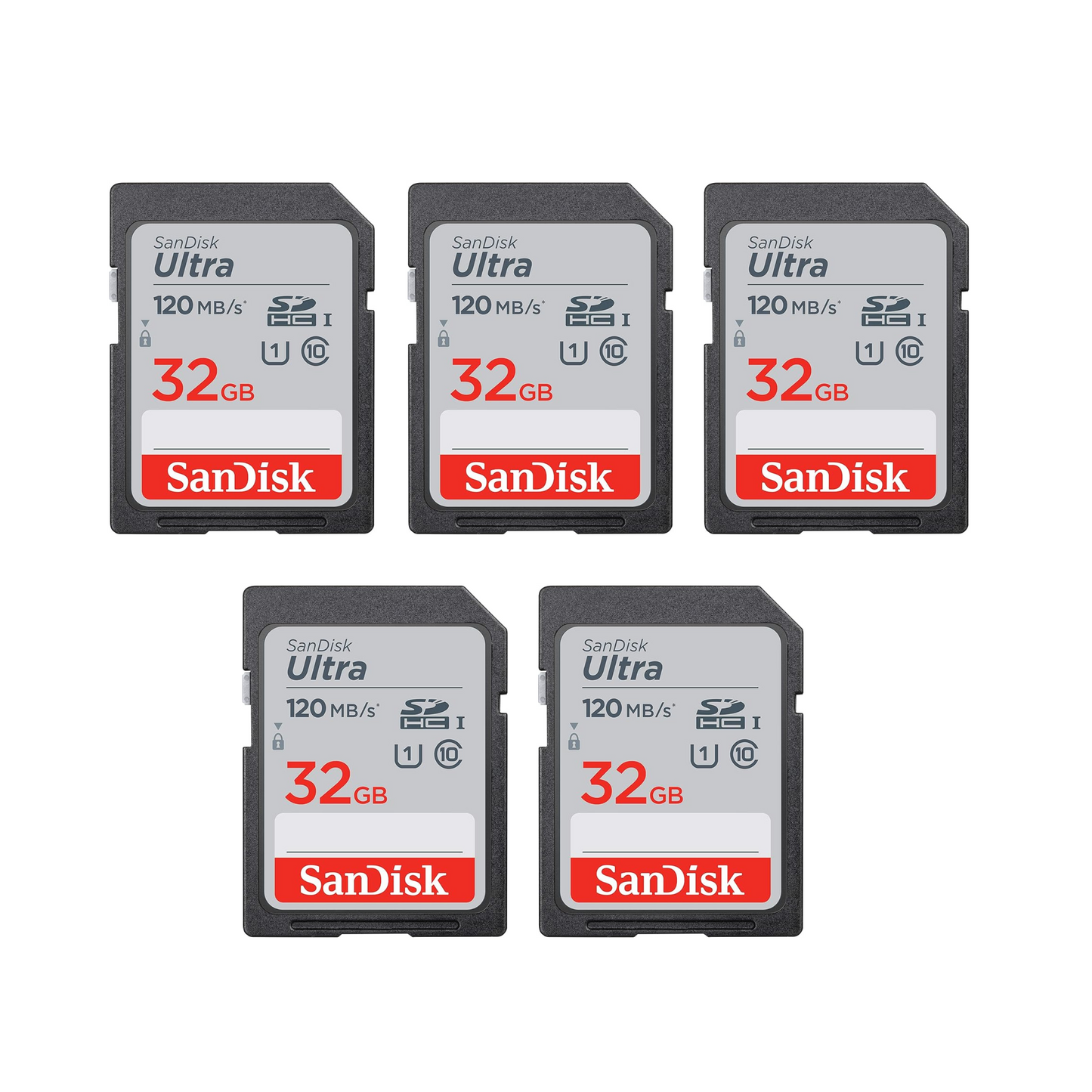 SanDisk Ultra SDXC UHS-I, SD Card for Digital Cameras, Full HD Video and Everyday Photography