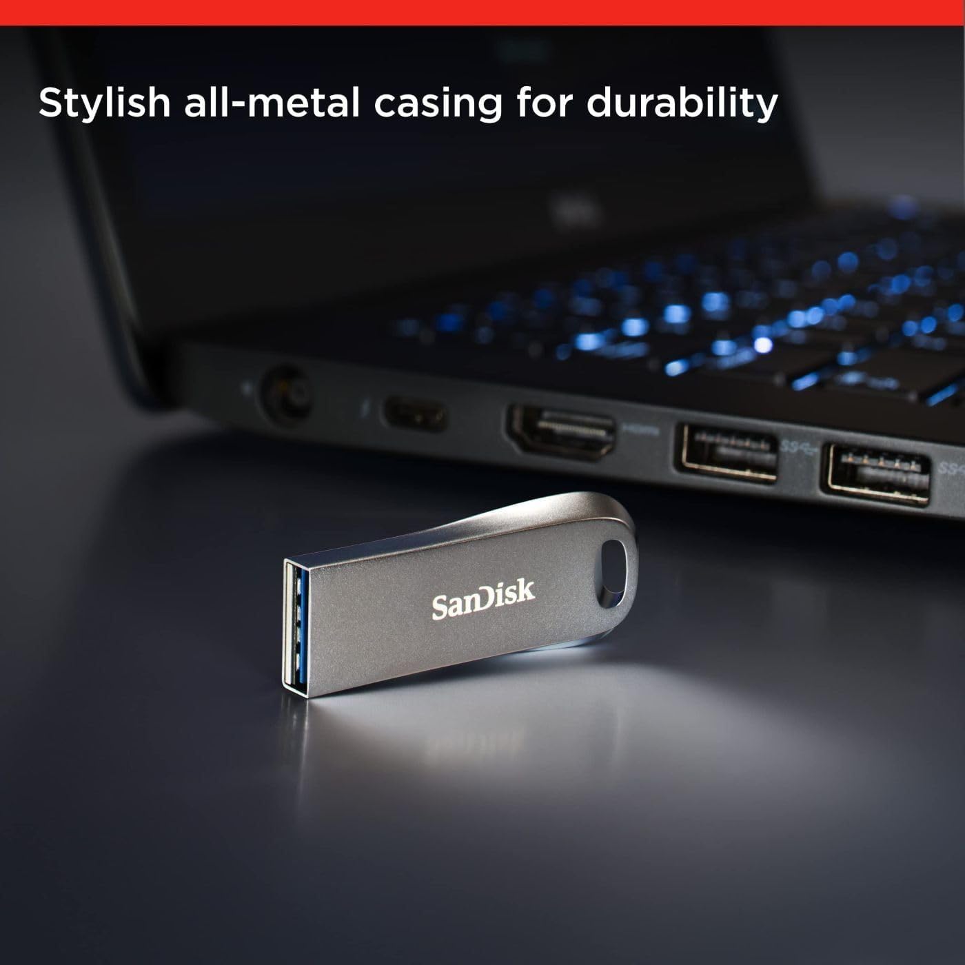 Clé USB 3.2 Gen 1 SanDisk Ultra Luxe