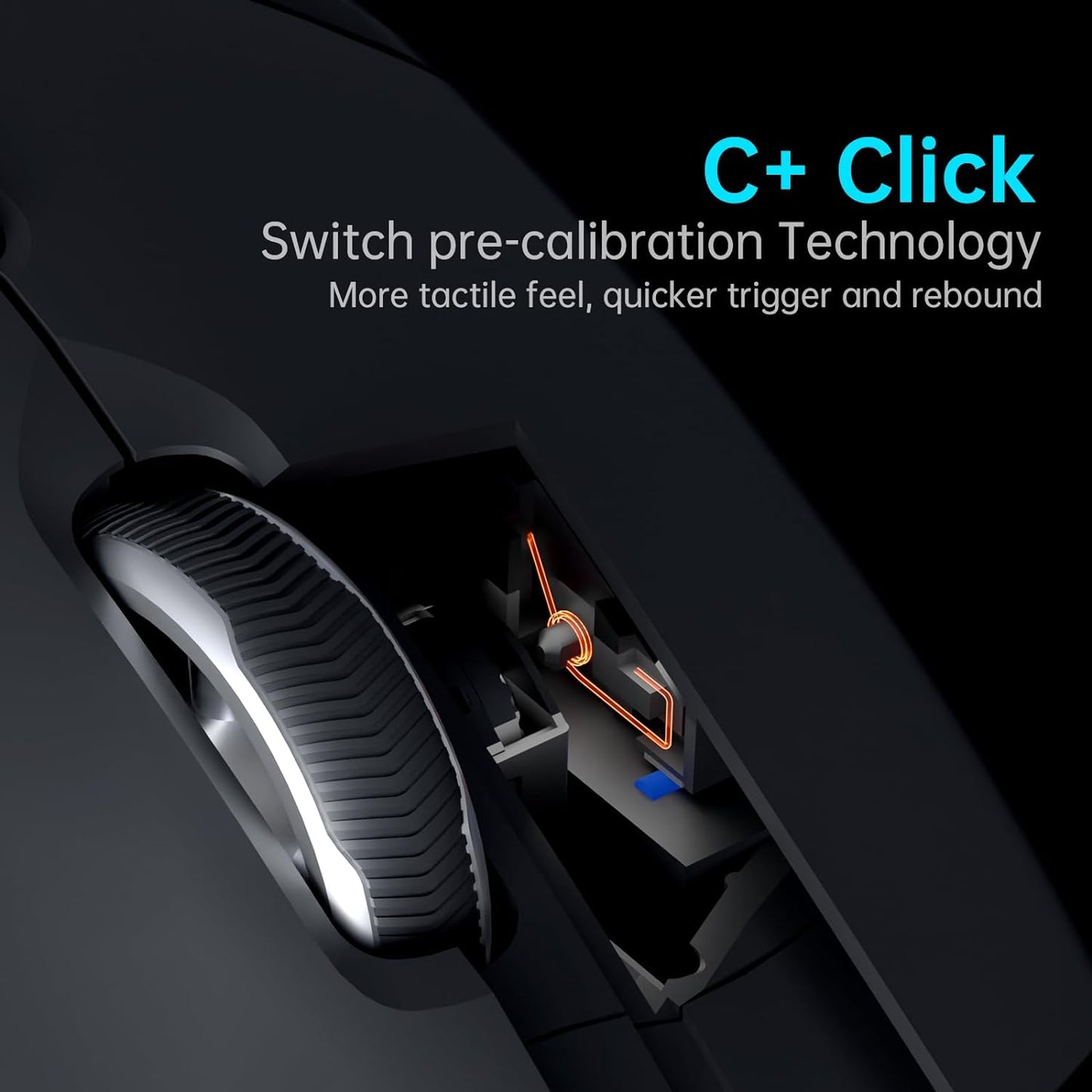 RAPOO VT9Pro Wireless, Gaming Mouse 26K DPI Lightweight Esports Mouse with 10 Buttons