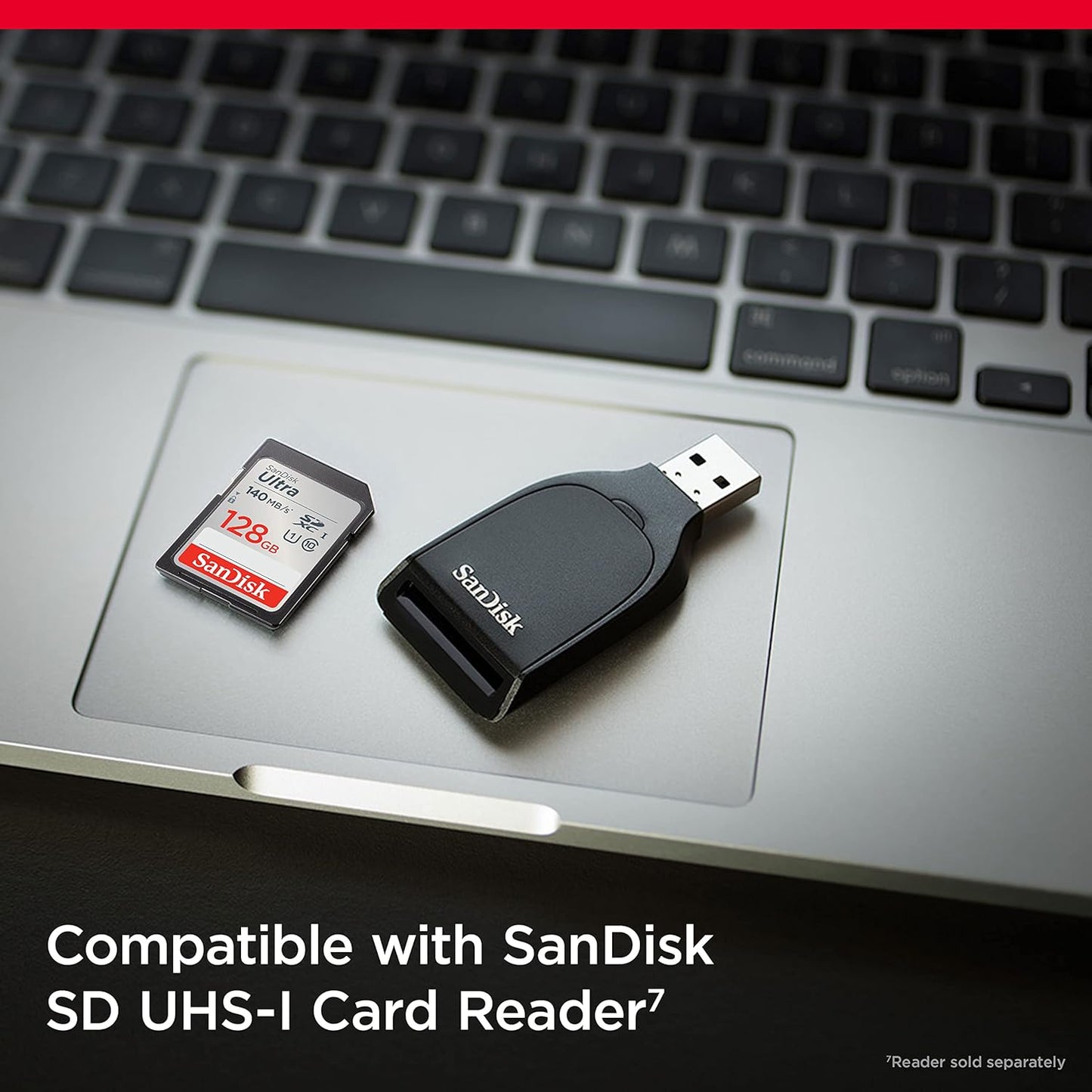 SanDisk Ultra SDXC UHS-I, SD Card for Digital Cameras, Full HD Video and Everyday Photography
