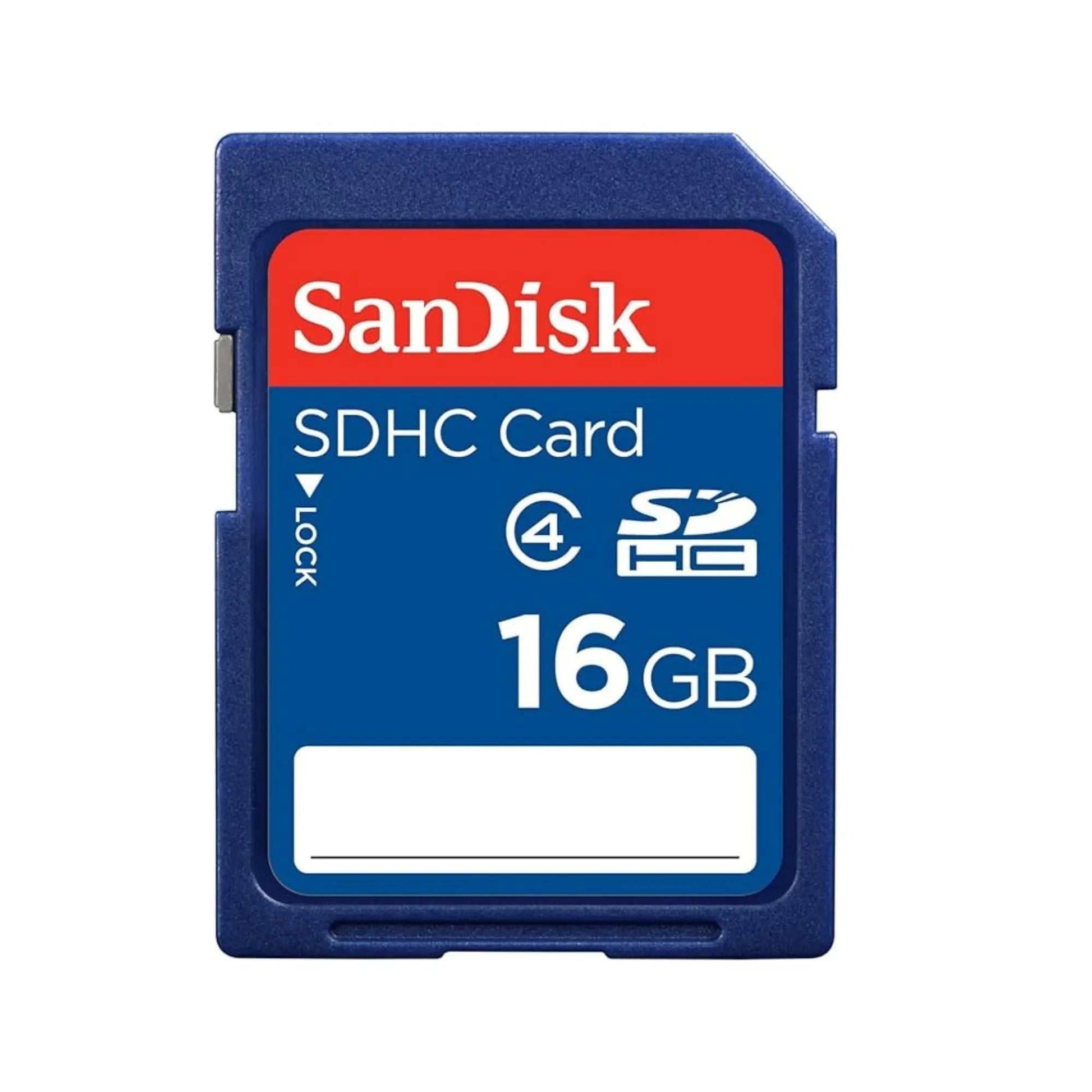 SanDisk Class 4 SDXC Flash Memory Card 16GB – reliable, affordable storage for digital devices