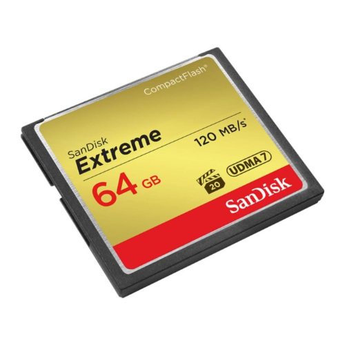 SanDisk Extreme CompactFlash, Memory Card for DSLR Cameras, Photography and 4K Video
