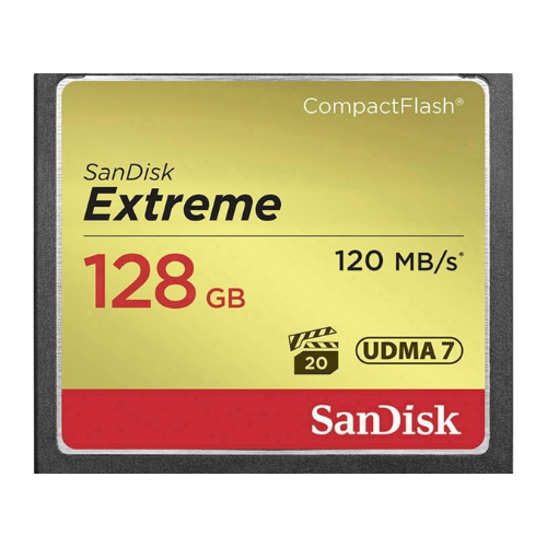SanDisk Extreme CompactFlash, Memory Card for DSLR Cameras, Photography and 4K Video