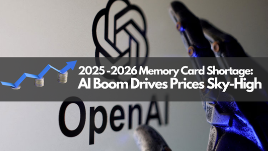 Memory Card Shortages Expected Through 2025–2026: AI Demand Is Driving Prices Higher Than Ever