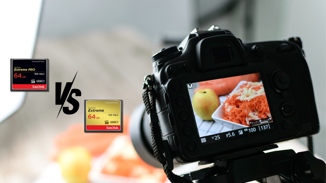 SanDisk Extreme CompactFlash vs. Extreme PRO CompactFlash