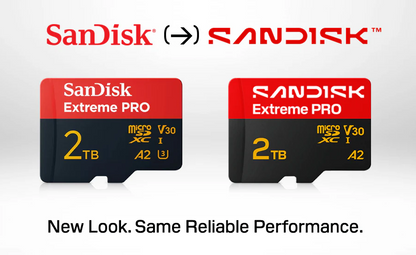 SanDisk Extreme PRO microSDXC UHS-I Memory Card – New Generation with SD Adapter, U3, A2, C10, 4K UHD