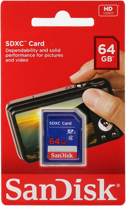 Sandisk Class 4 SDXC Flash Memory Card, SD Card