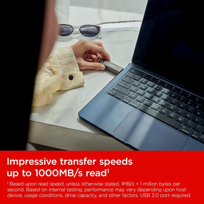 SanDisk Extreme PRO USB-C Flash Drive – Up to 1000MB/s Read, 900MB/s Write