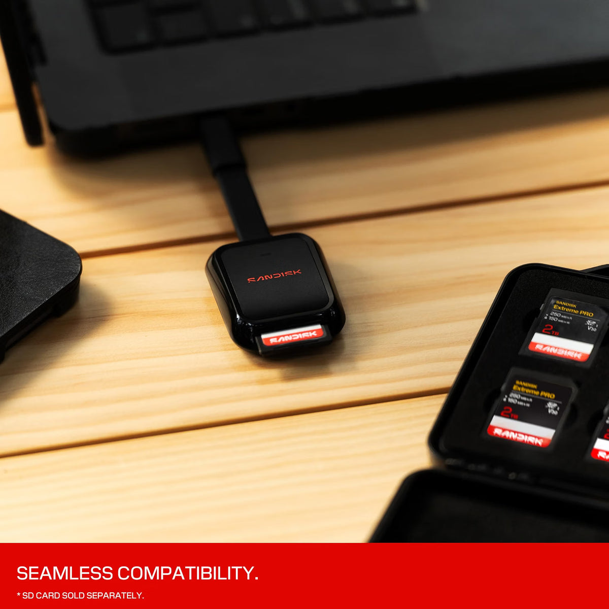 SanDisk QuickFlow SD Card UHS-II USB-C Reader