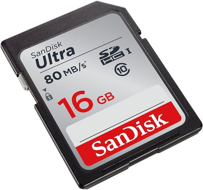 SanDisk Ultra SDXC UHS-I SD Memory Card – C10, U1, Full HD Video Compatible