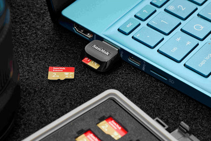 SanDisk QuickFlow microSD UHS-I Card Reader with USB-A