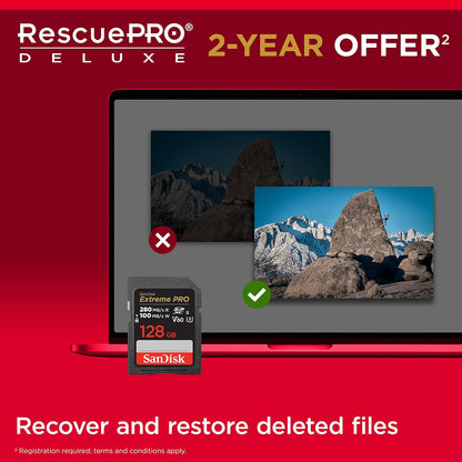 SanDisk Extreme PRO SDXC UHS-II SD Memory Card – V60, U3, 6K & 4K UHD