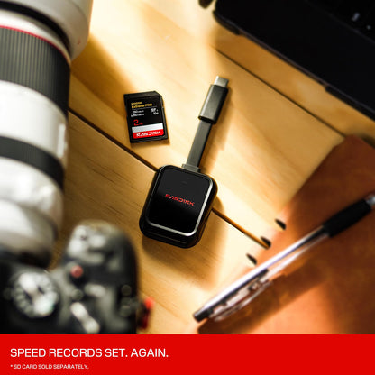SanDisk QuickFlow SD Card UHS-II USB-C Reader