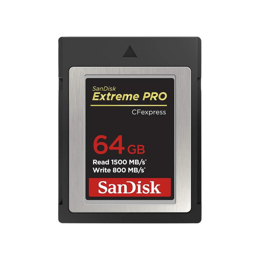 SanDisk Extreme PRO CFexpress Type B Memory Card – PCIe Gen3, NVMe, VPG400, 8K & 4K Video