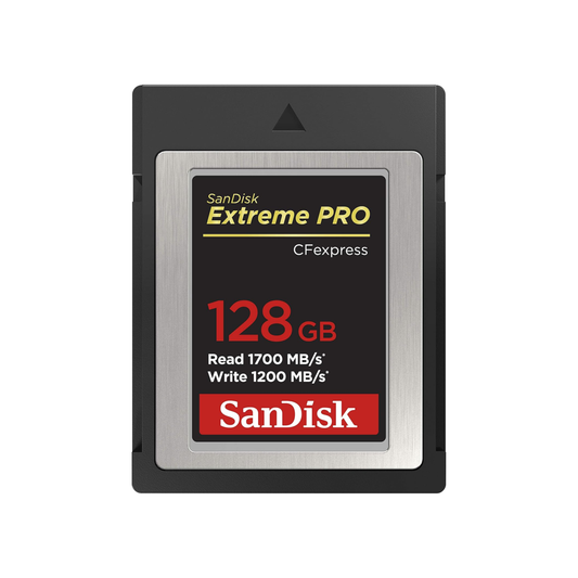 SanDisk Extreme PRO CFexpress Type B Memory Card – PCIe Gen3, NVMe, VPG400, 8K & 4K Video