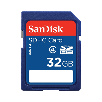 Carte mémoire SanDisk SDXC Classe 4 SD – C4, Stockage quotidien compatible
