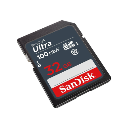 10 Pack SanDisk Ultra SDHC UHS-I SD Memory Card - C10, Full HD Video Compatible