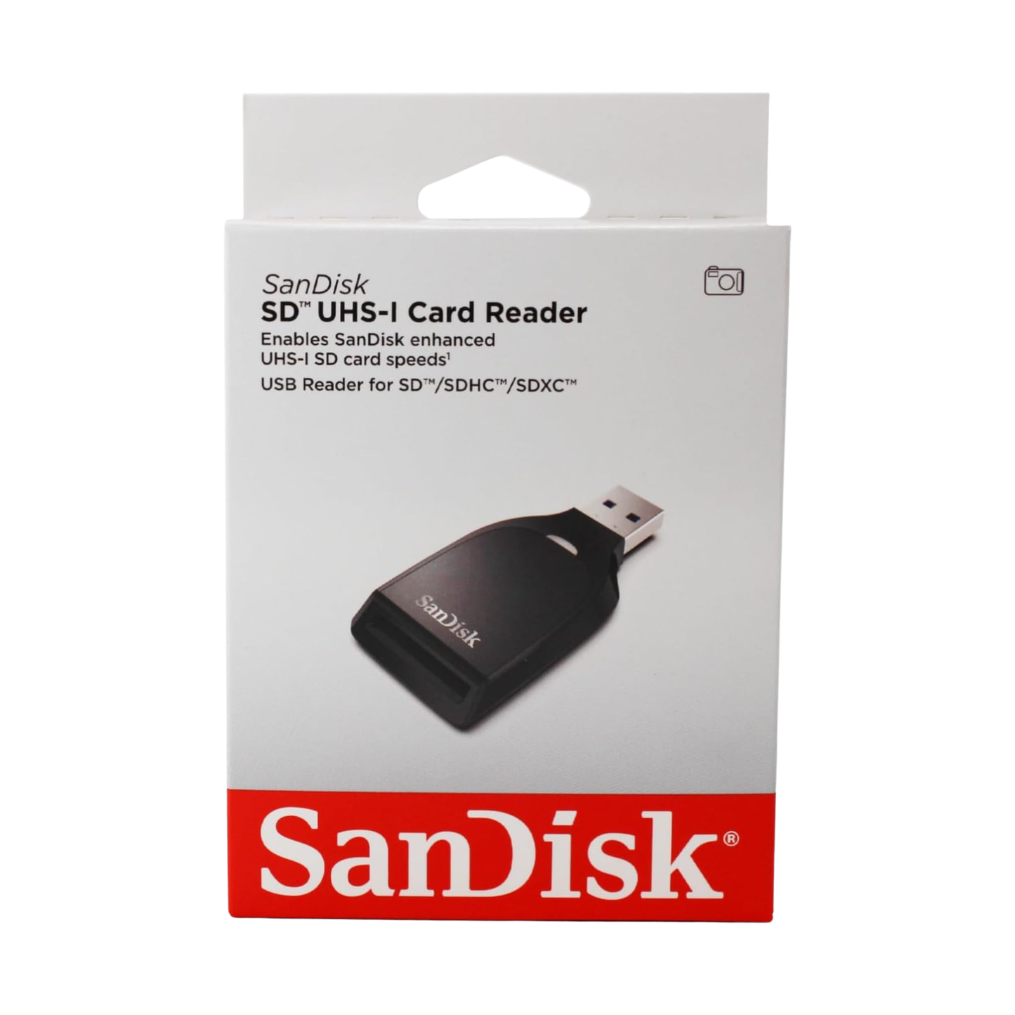 SanDisk SD UHS-I Card Reader, Fast Memory Card Reader for Cameras and Computers