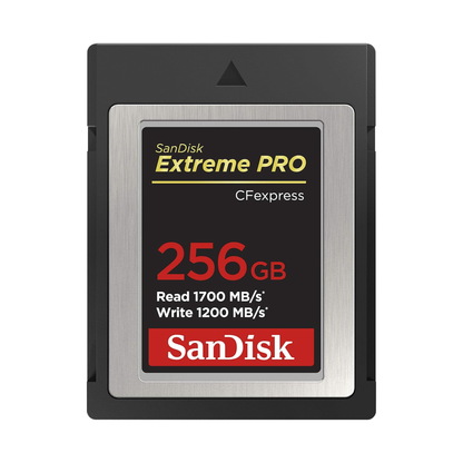 SanDisk Extreme PRO CFexpress Type B Card, High-Speed Memory Card for Professional Cameras