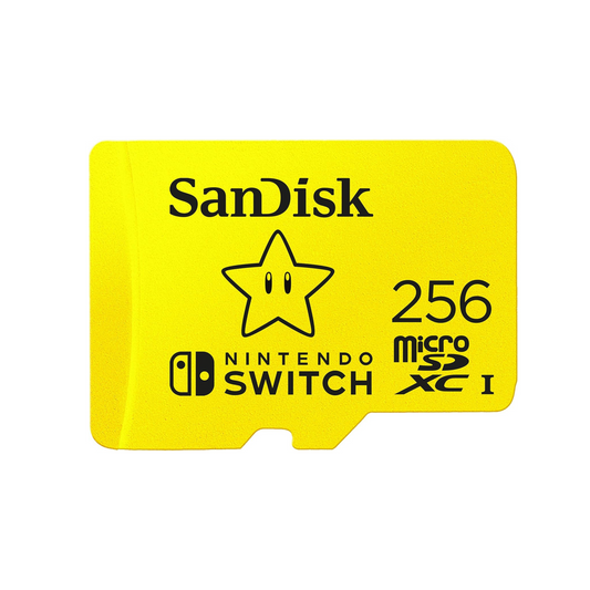 SanDisk 256GB MicroSDXC UHS-I Memory Card for Nintendo Switch – reliable high-speed microSD card for Nintendo Switch gaming storage