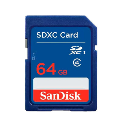 SanDisk Class 4 SDXC Flash Memory Card 64GB – durable and efficient memory card for photos and videos