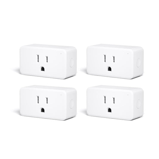 ThirdReality Zigbee Smart Plug 4-Pack with real-time energy monitoring and timer function