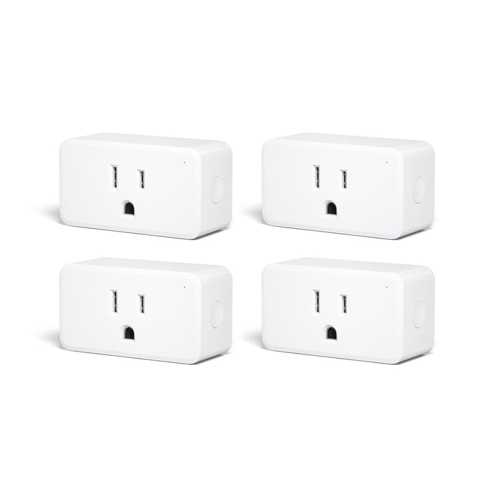 THIRDREALITY ZigBee Smart Plug 4 Pack, 15A Outlet with Energy Monitoring for Smart Home Devices