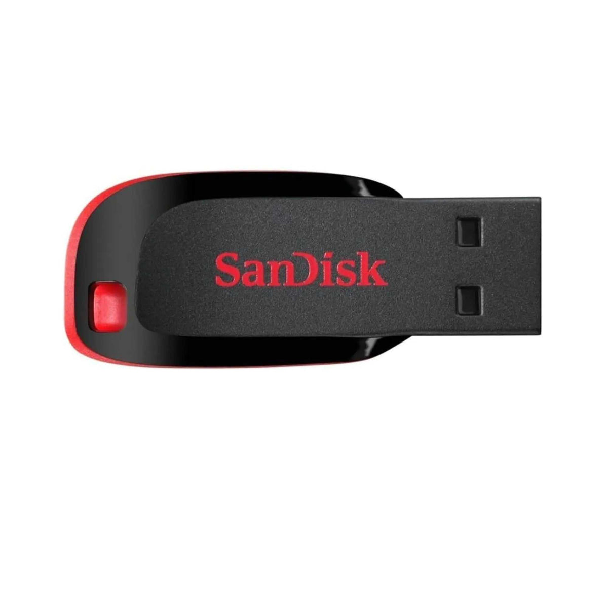 Cruzer Blade 64GB USB flash drive – side view of the flash drive