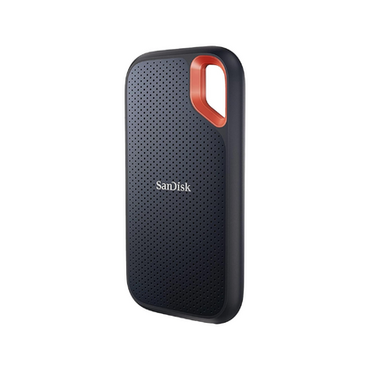 Extreme portable SSD – front view of the drive