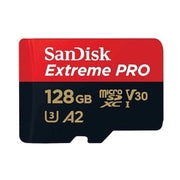 SanDisk Extreme PRO microSDXC UHS-I Memory Card with SD Adapter – U3, A2, C10, 4K UHD