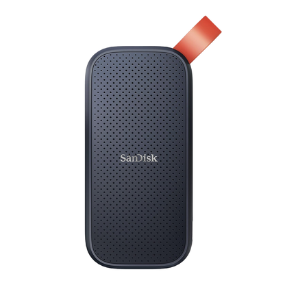 SanDisk portable SSD – front view of the drive