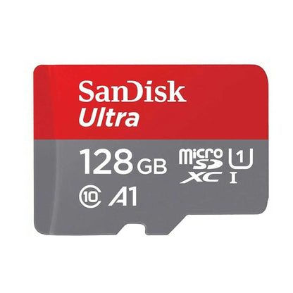 Ultra 128GB microSDXC – front view of the card