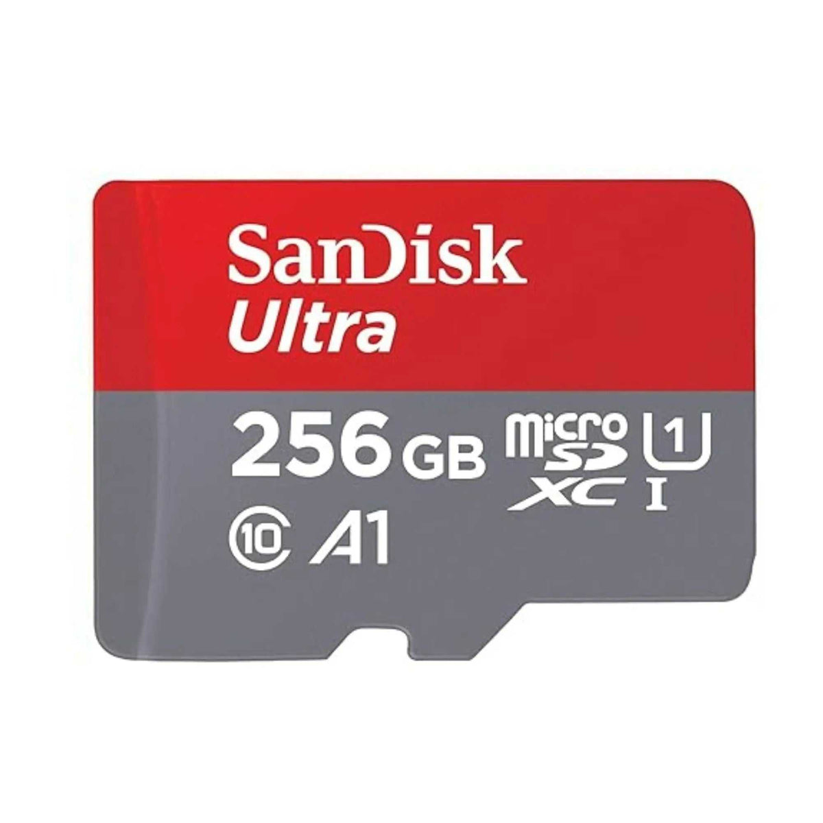 Ultra 256GB microSDXC – front view of the card